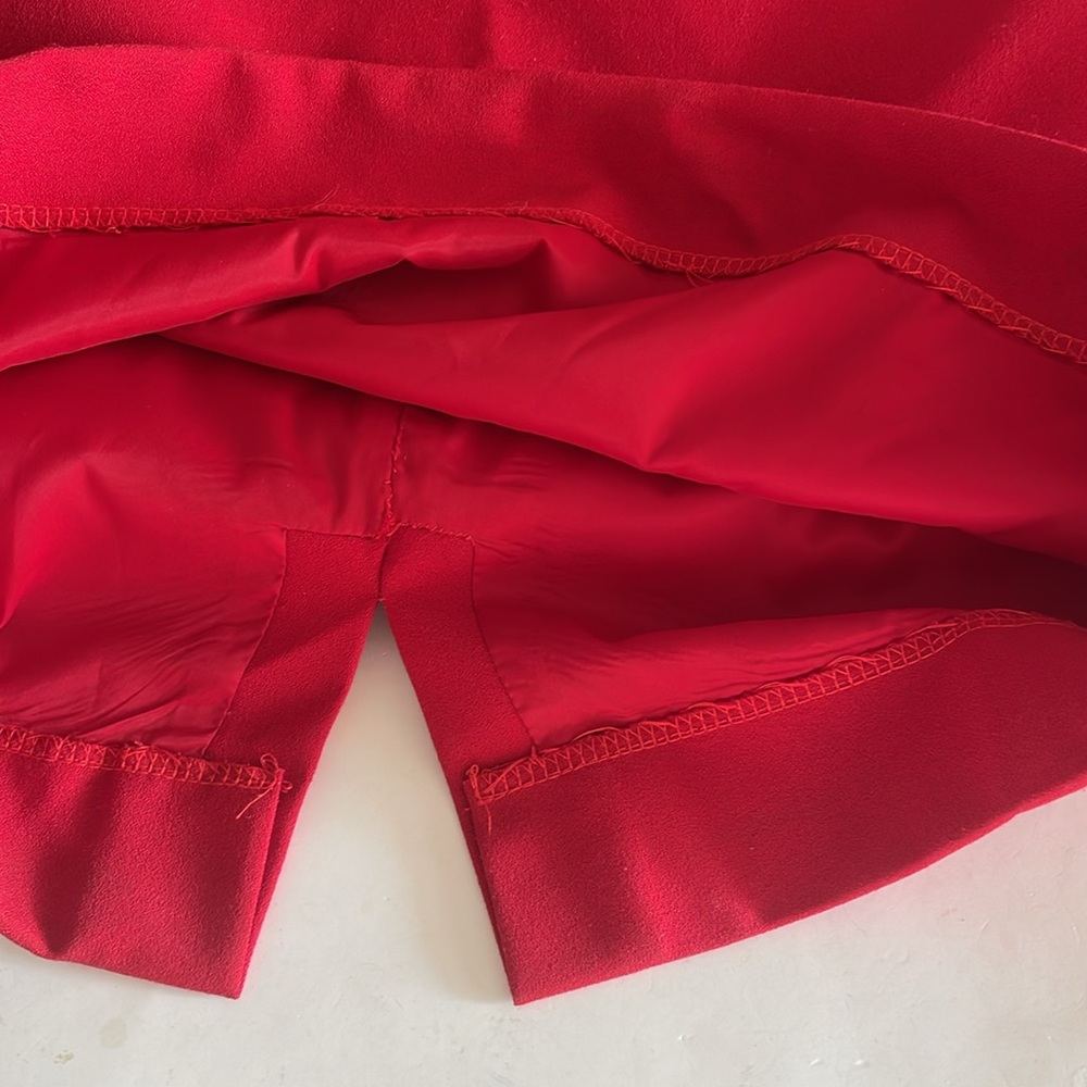 Black Halo Red Midi Dress - Picture 11 of 11